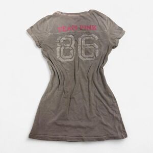 vintage VS pink shirt